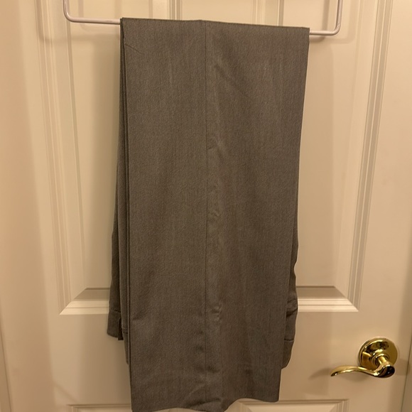 Like New White House Black Market Wide Leg Business Casual Slate Gray Slacks - Picture 6 of 11